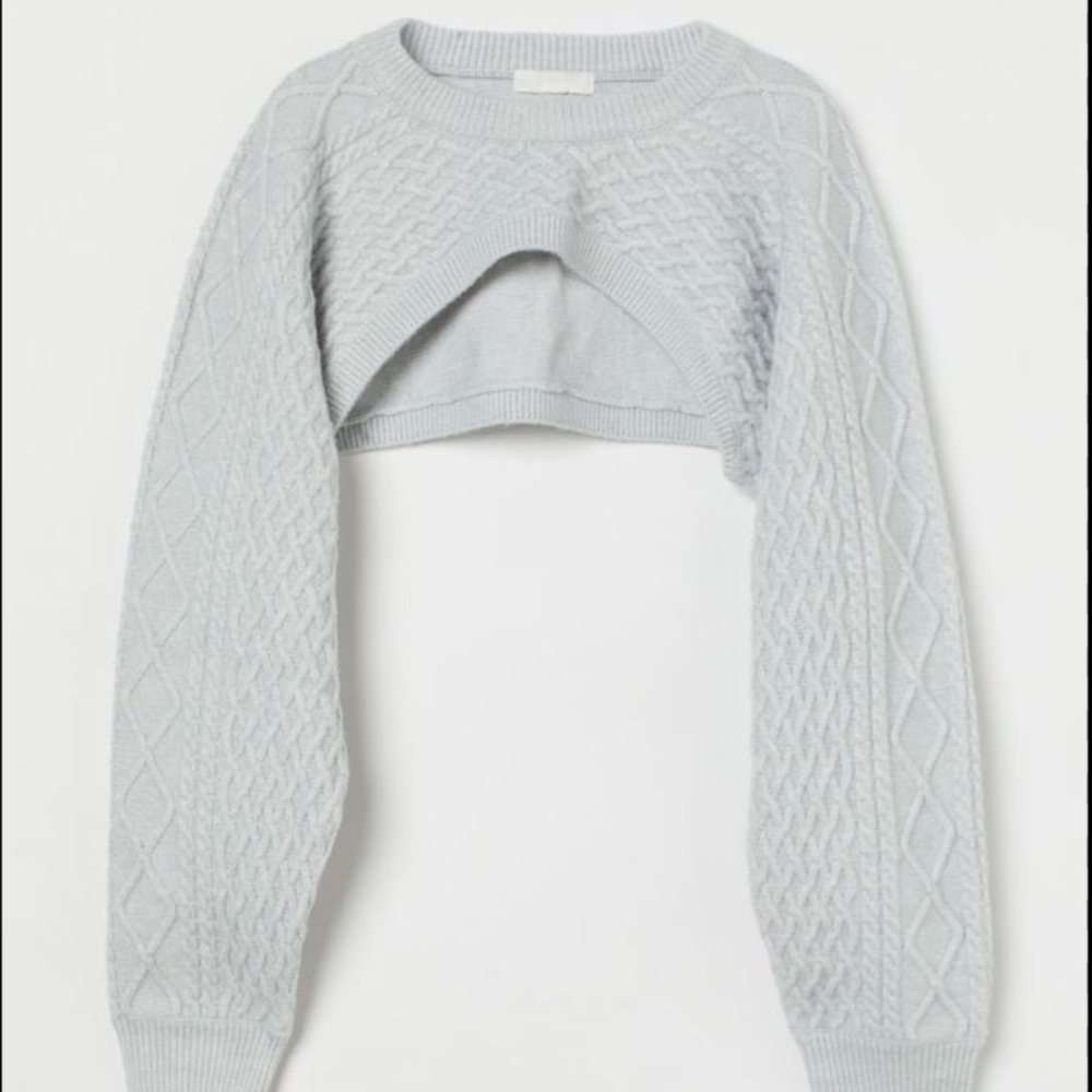 H&M Extra Short Sweater